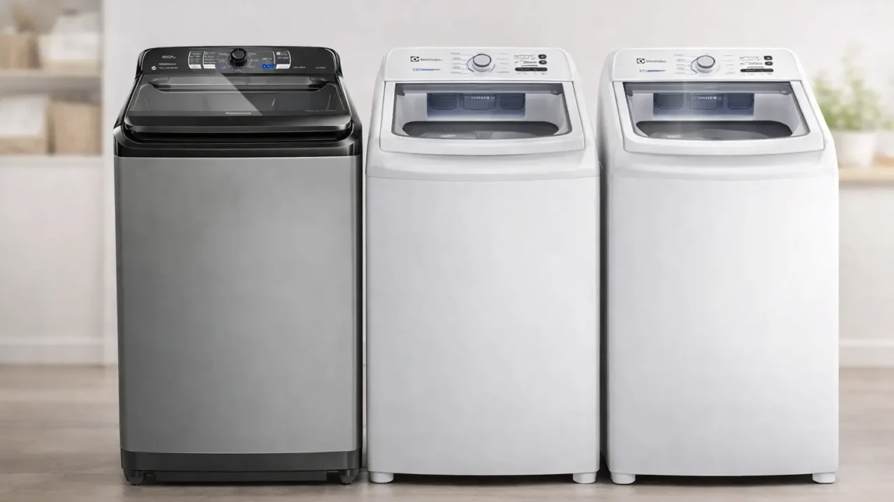 Máquinas de lavar: 7 opções de 12 a 18kg para decidir