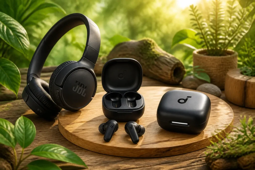 JBL Tune 520BT vs Soundcore P30i: onde a escolha muda