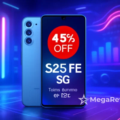Samsung Galaxy S25 FE 5G com 45% OFF na Amazon; Parcelamento em até 12x