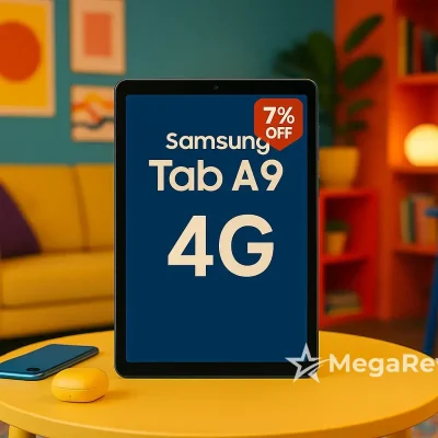 Tablet Samsung Tab A9 com 7% OFF e 4G disponível na Amazon