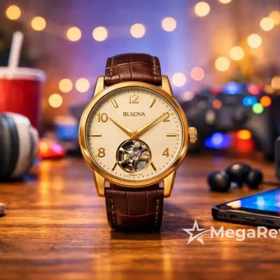 Bulova Classic 97A123 com 47% OFF e design vintage na Amazon