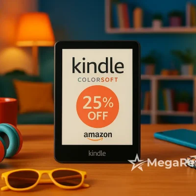 Kindle Colorsoft com 25% OFF na Amazon e entrega rápida