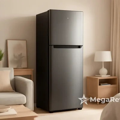 Geladeira Midea 463L Slim Black Inox com 6% OFF na Amazon: nota 5/5 dos clientes