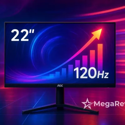 Monitor AOC 22'' 120Hz com 12% OFF na Amazon