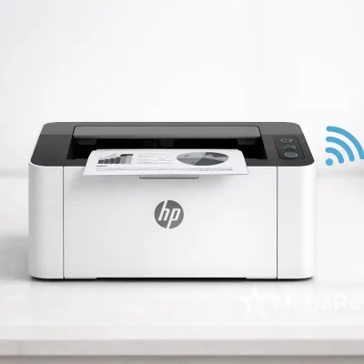 Impressora HP Laser 107w com 5% OFF na Amazon; Imprimindo com Wi-Fi Direct
