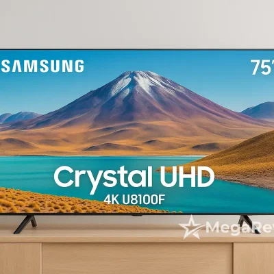 Samsung Smart TV 75" Crystal UHD 4K U8100F tem 9% OFF na Amazon