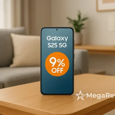 Galaxy S25 5G com 9% OFF na Amazon