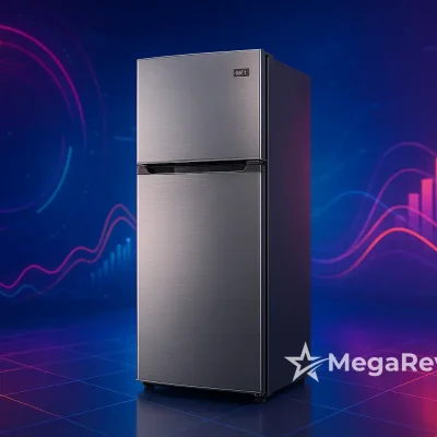 Geladeira Midea 347L 7% OFF 12x Amazon; preço hoje