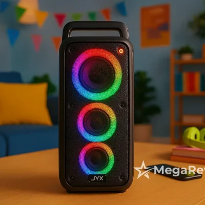 Caixa de som JYX partybox com 11% OFF: menor preço na Amazon