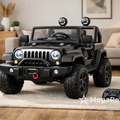 Mini Jipe Elétrico 12V com controle por menos na Amazon