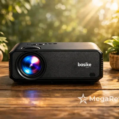Projetor Basike 1080p com 5% OFF e retirada rápida na Amazon