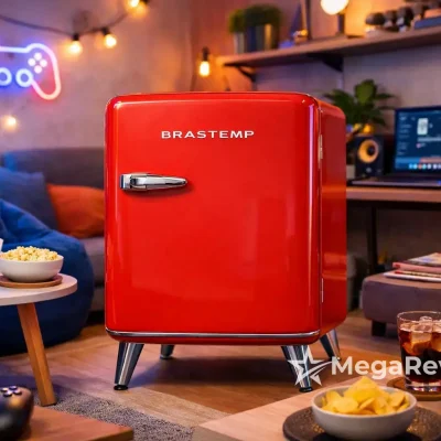 Frigobar Brastemp Retrô 76L fica 7% mais barato na Amazon