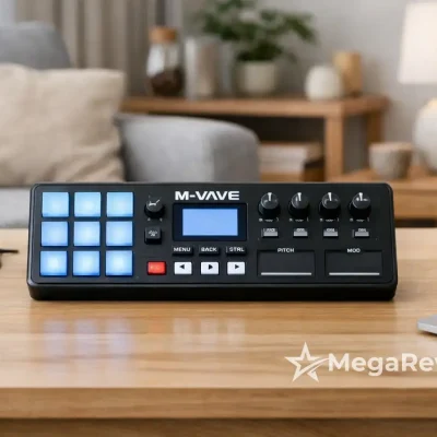 Controlador MIDI M-VAVE 15% OFF na Amazon: menor valor hoje