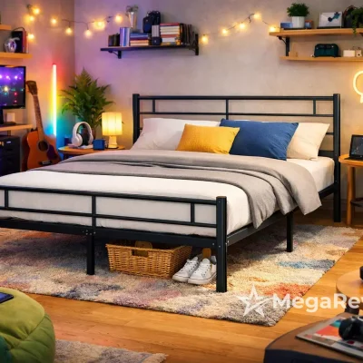 Estrutura de Cama de Metal com 25% de Desconto na Amazon