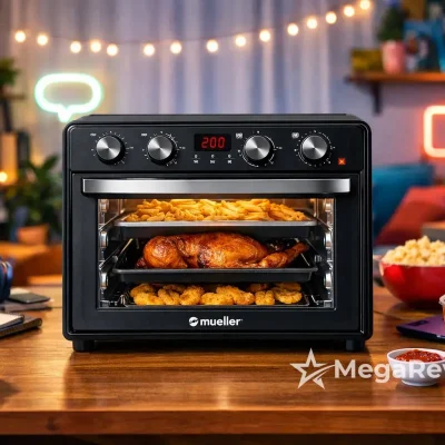 Air Forno Elétrico e Fritadeira Mueller 35 Litros com 36% OFF na Amazon; preço monitorado hoje
