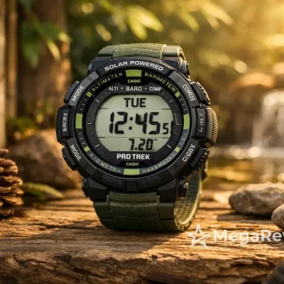 Relógio Casio Pro Trek PRG-340: 10% OFF na Amazon