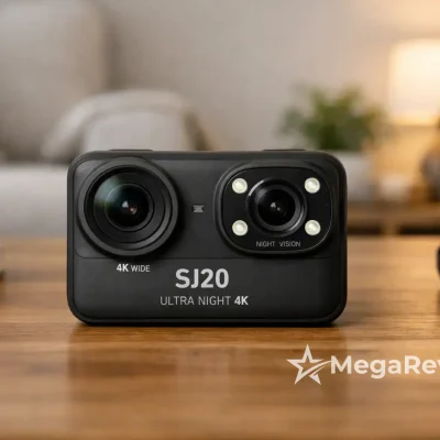 SJCam SJ20 Ultra Night 4K com 32% OFF na Amazon; 12x sem juros