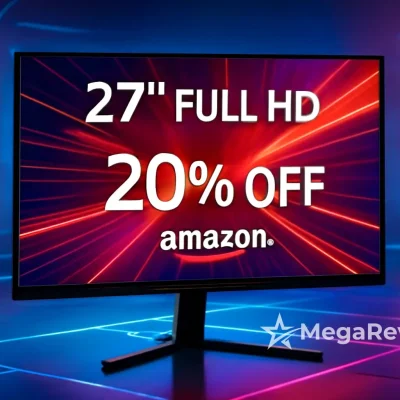 Monitor Gamer 27" Full HD com 20% OFF na Amazon, confira