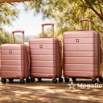 Conjunto de malas PMG Swiss Move Rose com 10% OFF na Amazon