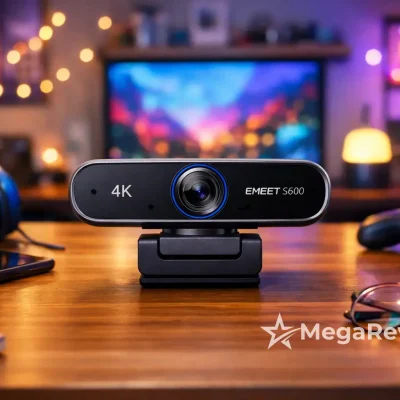 Webcam EMEET S600 4K tem 10% OFF na Amazon