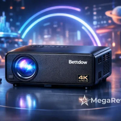 Projetor Bettdow 4K com 5% OFF; 12x sem juros