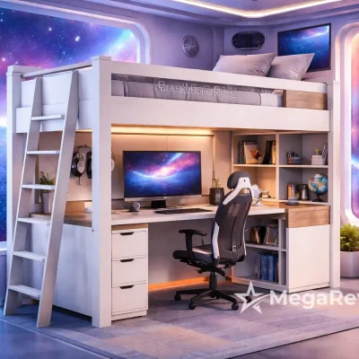 Beliche Multifuncional com Escrivaninha Star Office Casatema por R$ 1.704,98 na Amazon