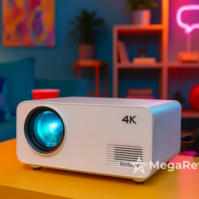 Bettdow projetor 4K com 9% OFF na Amazon; preço abaixo da média