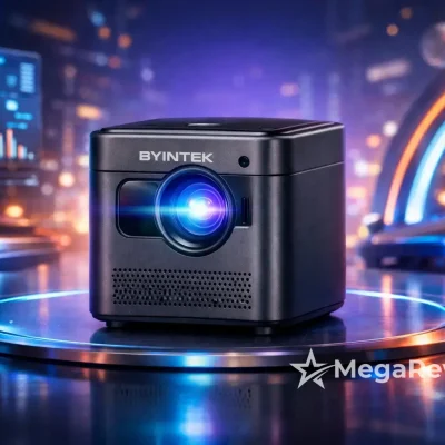 Projetor DLP Portátil BYINTEK P70X com 15% OFF na Amazon