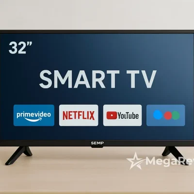Smart TV Semp 32" com 10% OFF na Amazon: nota 4,6/5 dos clientes