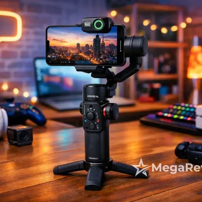 ho-hem iSteady M6 Kit Gimbal Estabilizador 3 Eixos com IA: 5% OFF na Amazon