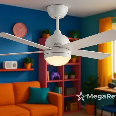 Ventilador de teto Airwit está com até 21% OFF na Amazon