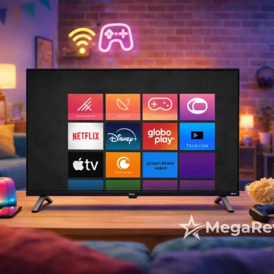 Smart TV 40" AOC Roku TV com oferta na Amazon