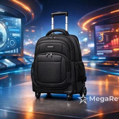 Mochila Samsonite com rodas para notebook 15" na Amazon