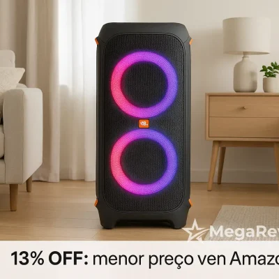 JBL PartyBox 710 com 13% OFF: menor preço verificado hoje na Amazon