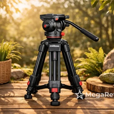 Tripé miliboo com cabeça hidráulica: 5% OFF Prime na Amazon