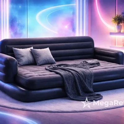 Sofá-cama inflável Intex com 46% OFF na Amazon e entrega rápida