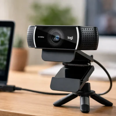 Webcam C922 entra em promoção por R$ 412,90 e dá imagem 1080p limpa